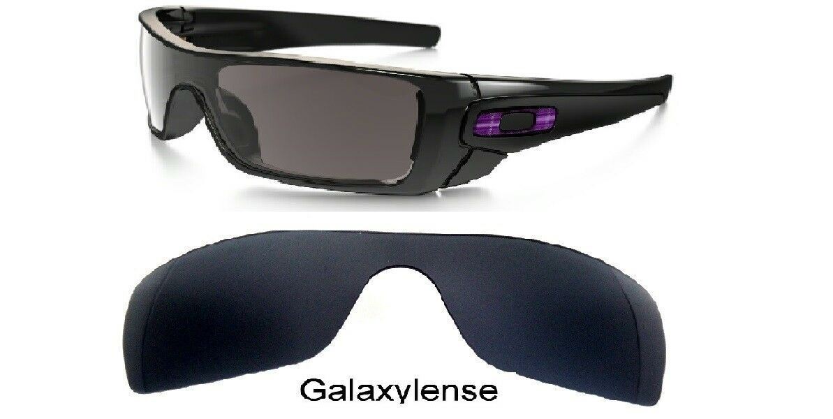 Galaxy Replacement Lenses For Oakley Batwolf Iridium Black Polarized 100%UVA