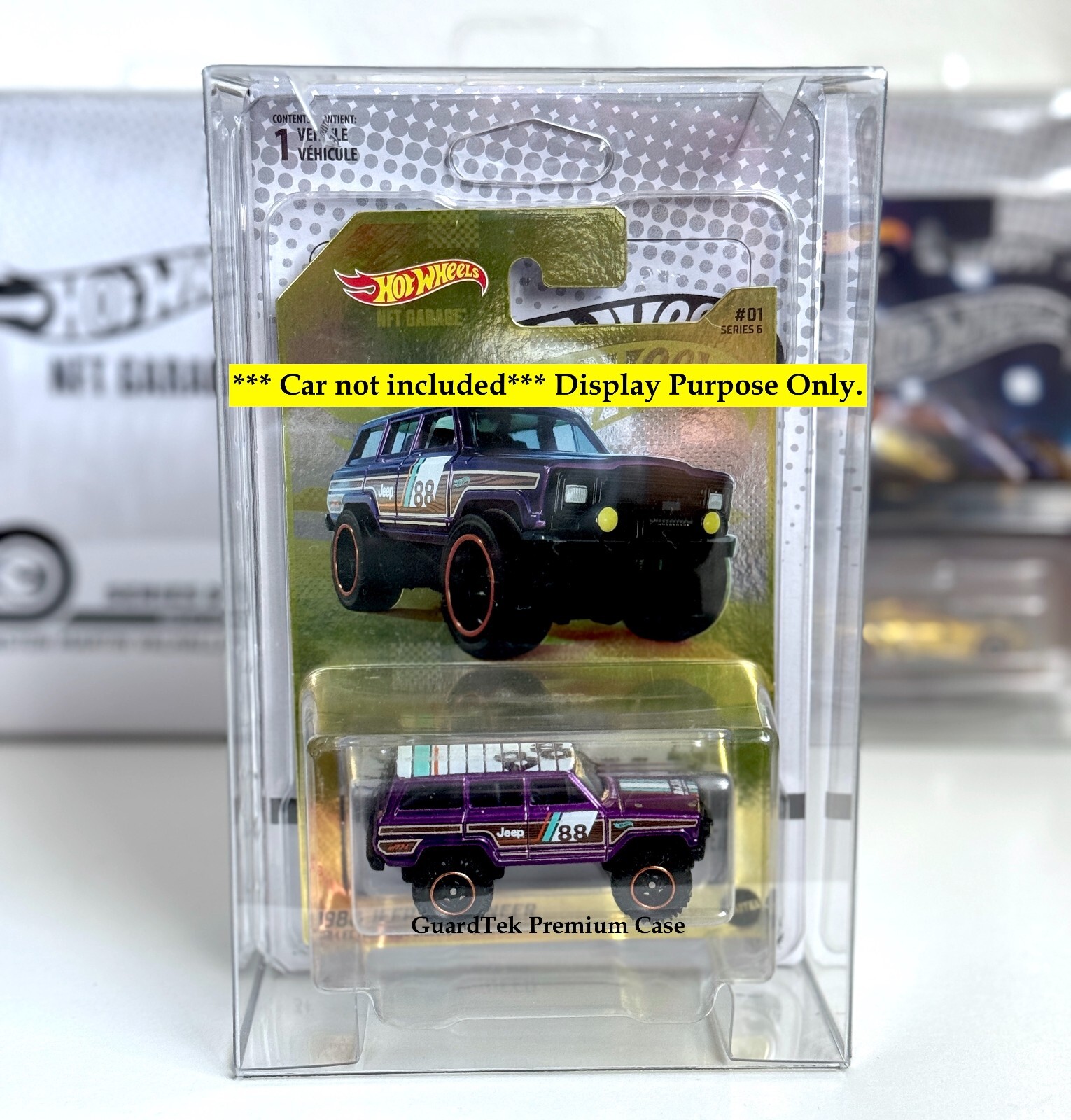 Guardtek Protector Case for Hot Wheels NFTH Garage Series (5 pcs)