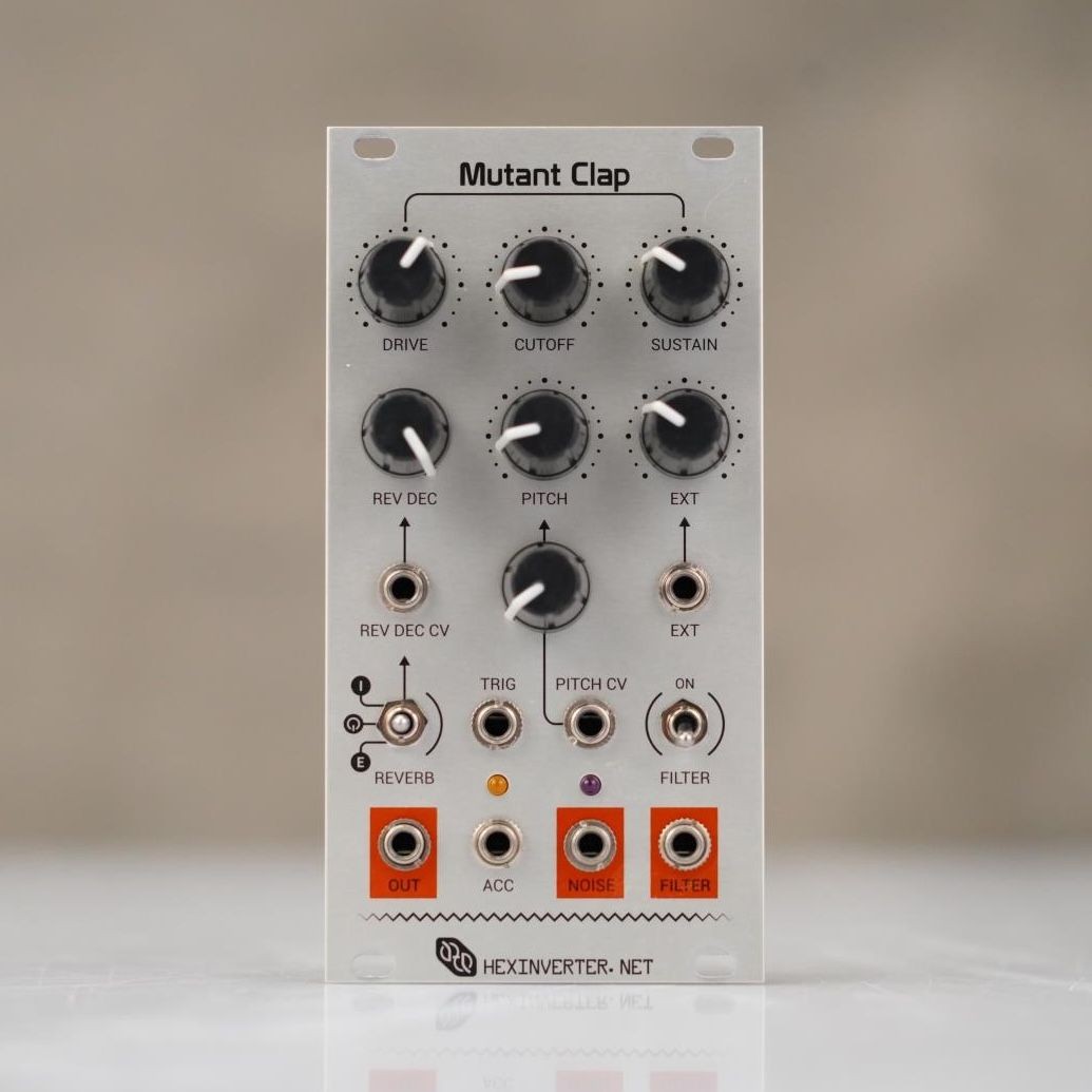 Hexinverter Mutant Clap Eurorack Synthesizer Module #58352