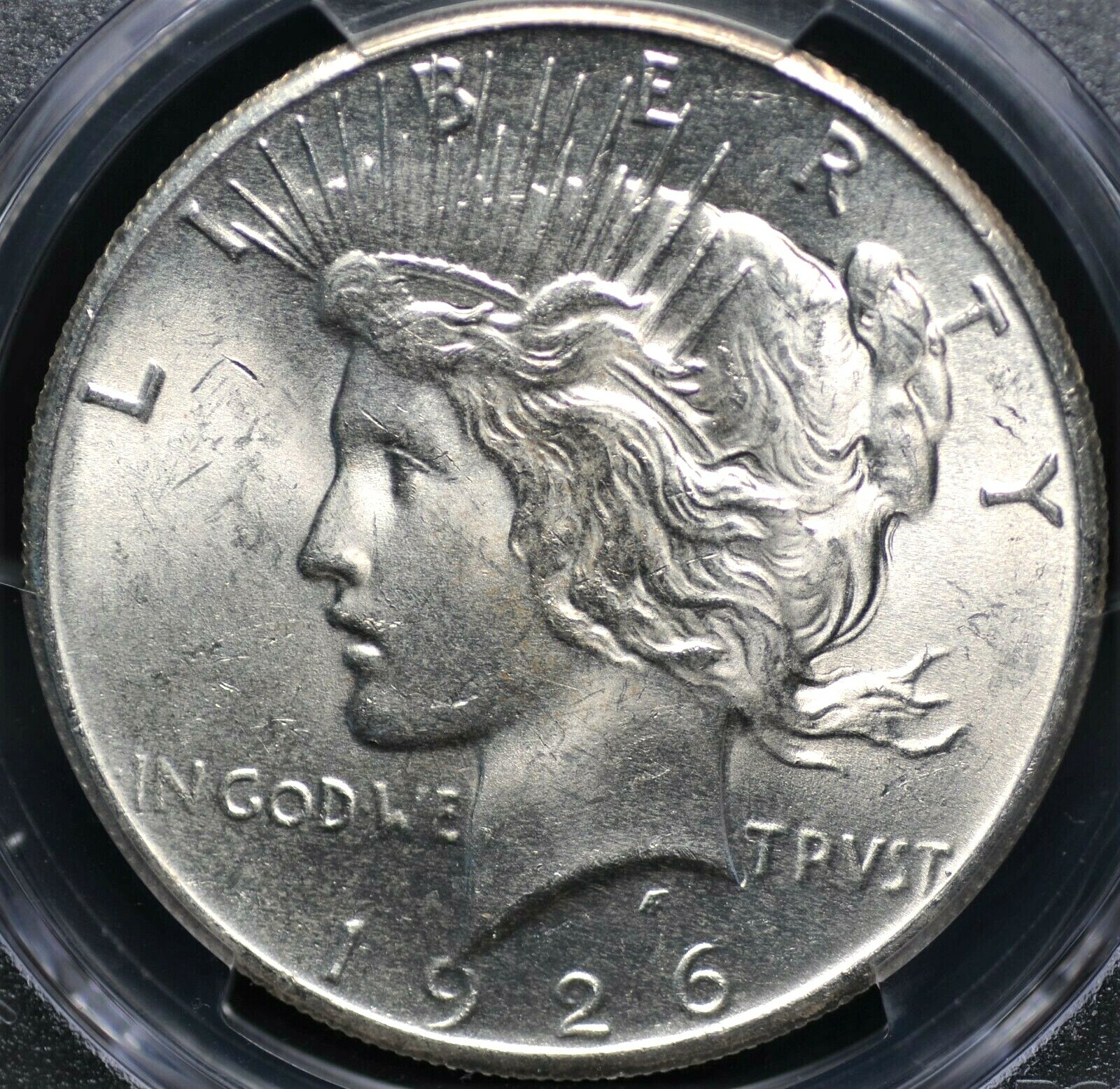 1926 PEACE DOLLAR PCGS MS 63 LUSTROUS GLOWING WHITE AND WELL STRUCK BETTER DATE