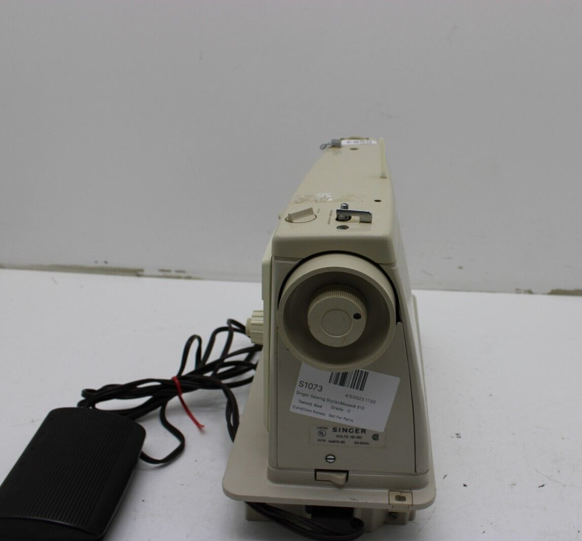 Singer Stylist 513 Sewing Machine - Parts Only