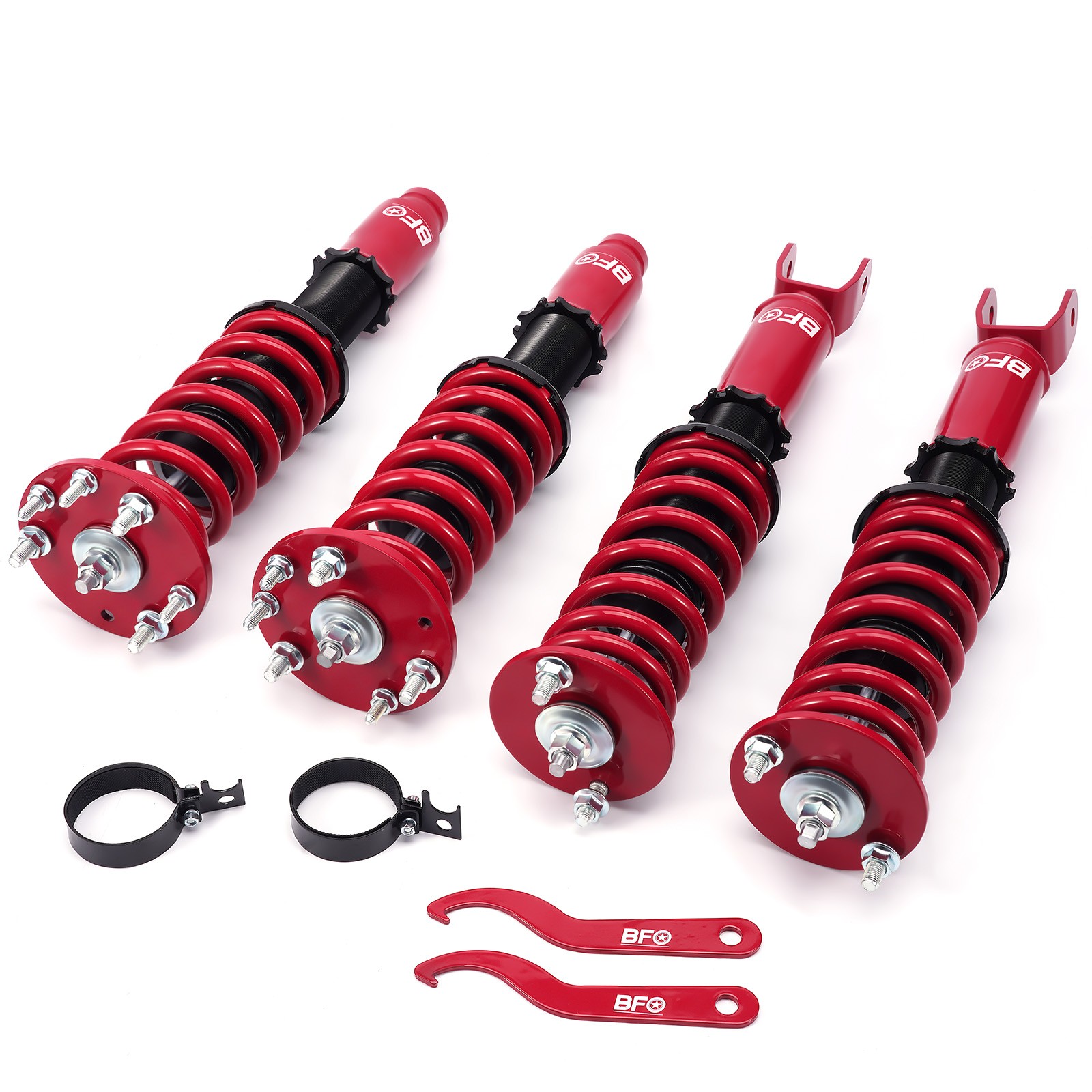 4x Adjustable Coilovers Shocks Struts for Acura TSX 09-14 Honda Accord 08-12