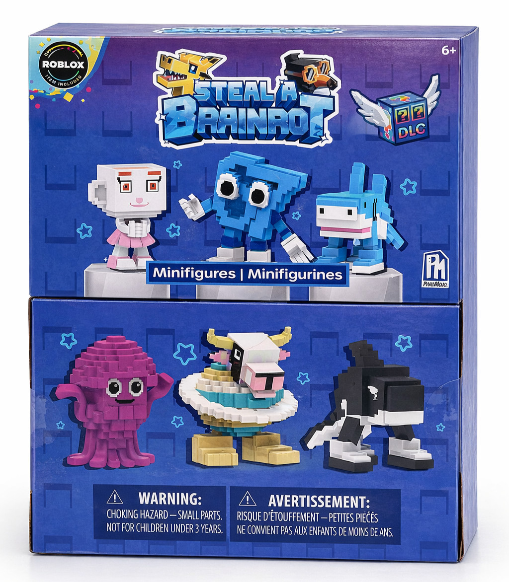 Steal a Brain Rot Roblox Blind Bag w/ DLC Code Unreleased [Sealed Box 24 Pcs]