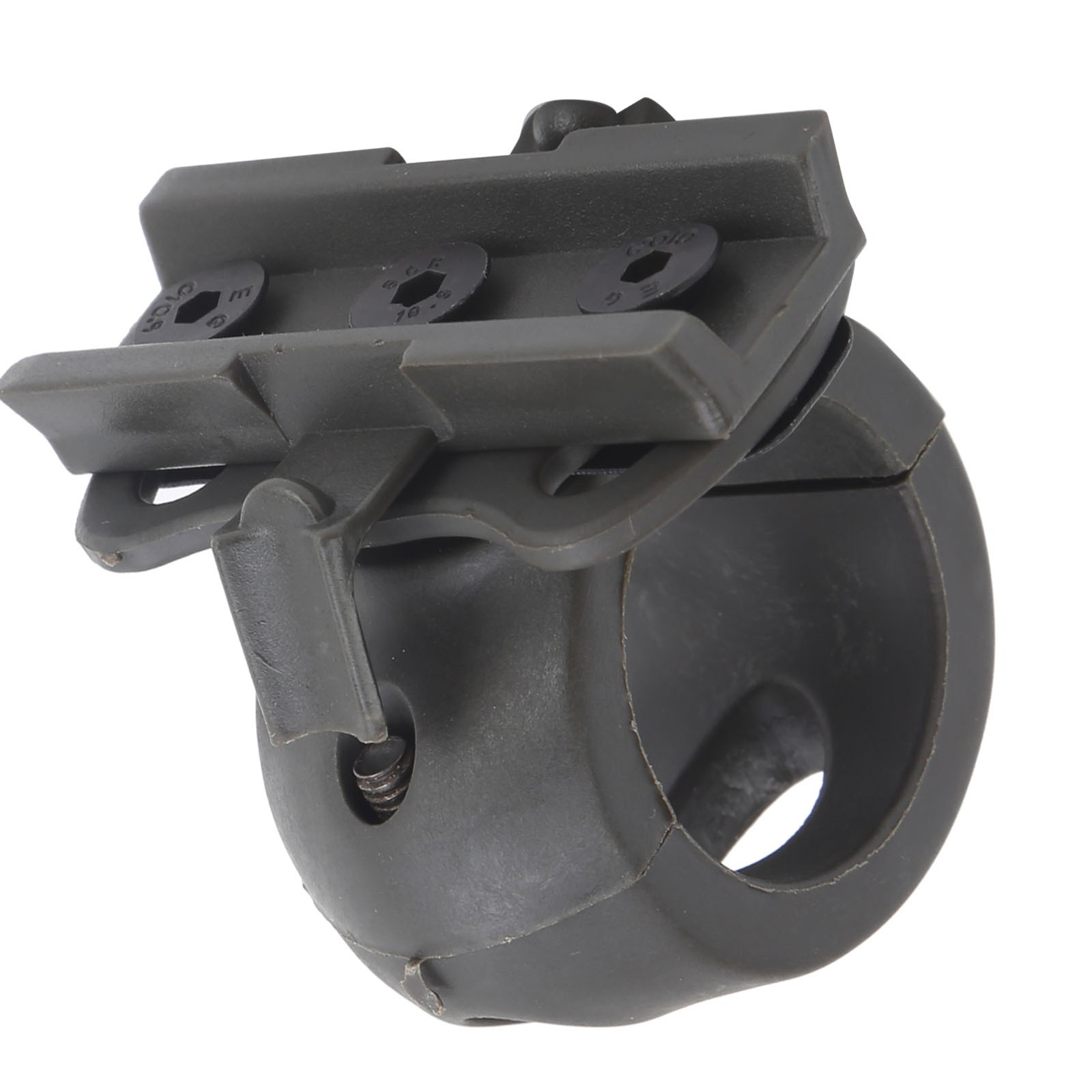 Helmet Flashlight Mount Flashlight Clamp Holder Torch Bracket For