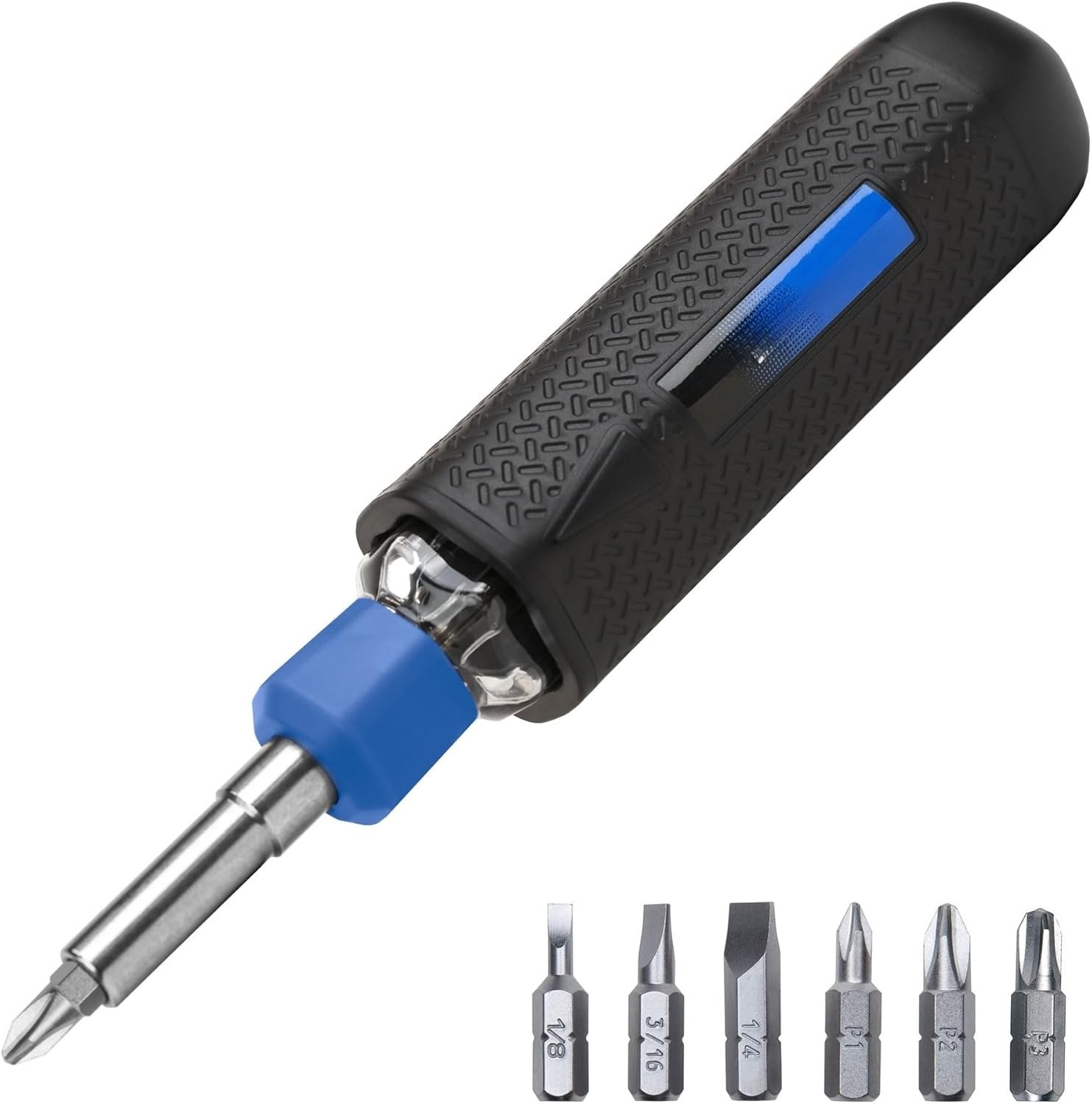 Screwdriver Multi Tool Magnetic | Multi-Bit Auto Loading Barrel Patented |