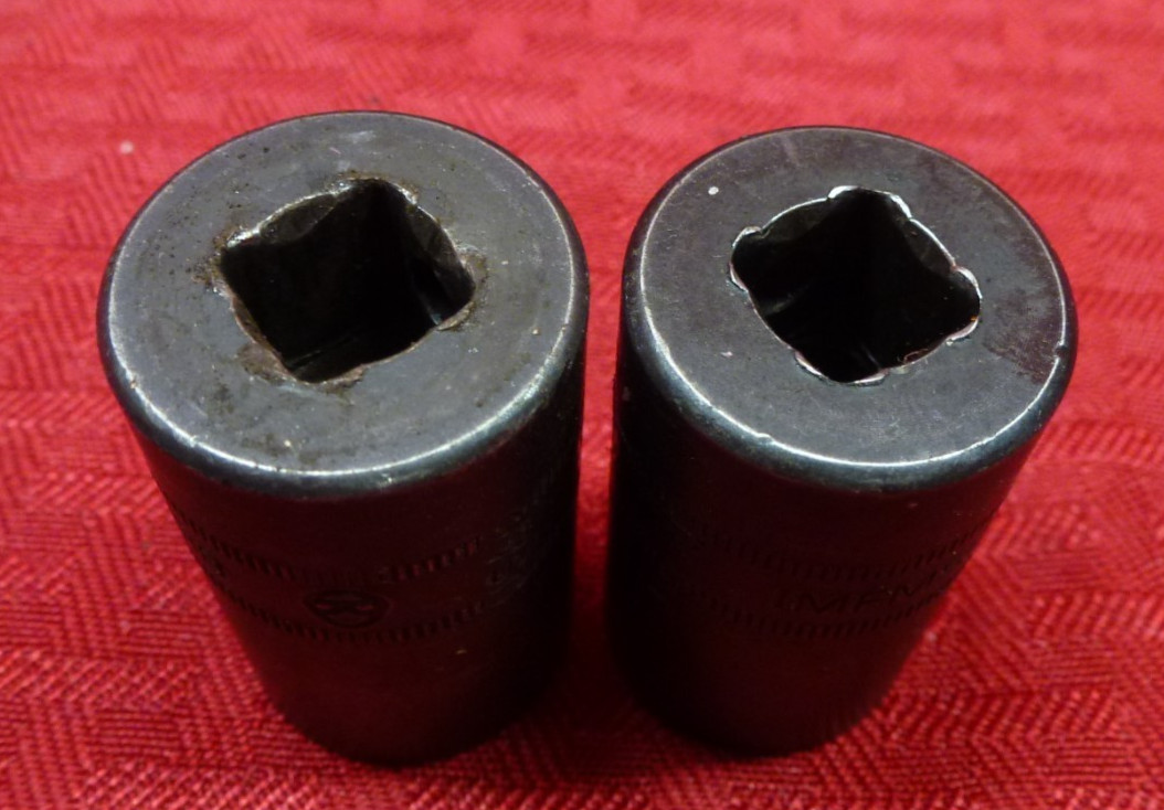 Snap-on 7pc Impact Socket Set METRIC 3/8" Drive 6pt