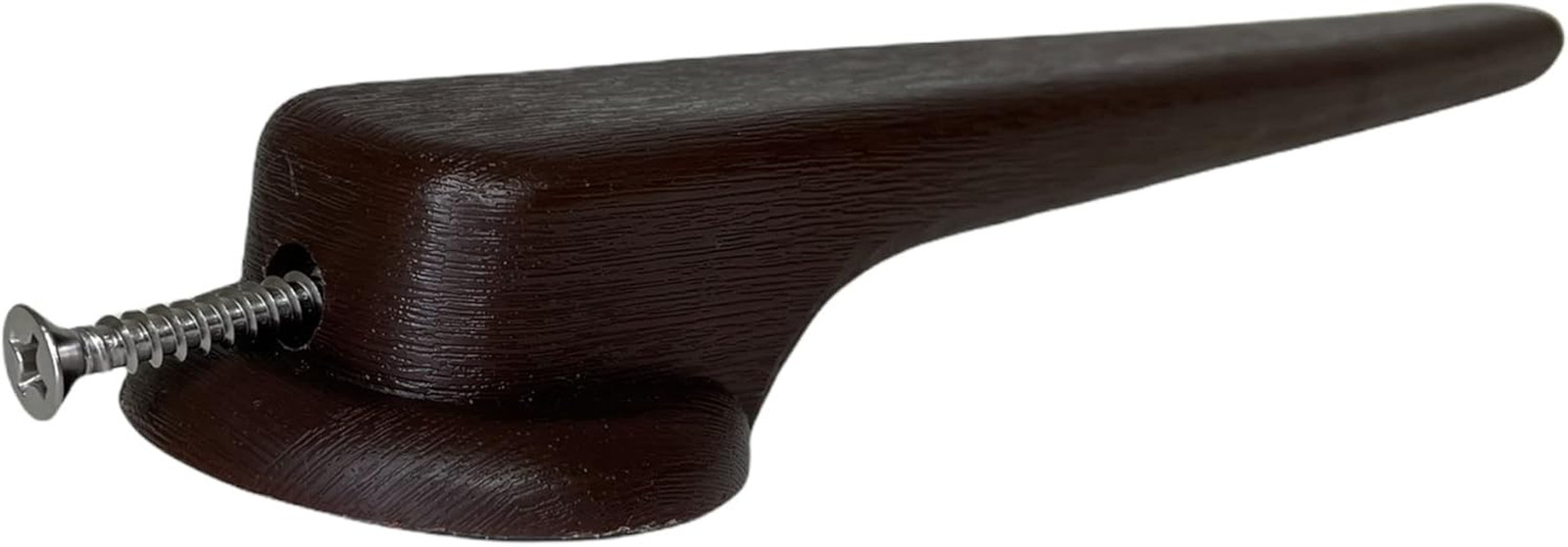 Recliner Handle Lever 5/8 Inch Square Mount, Set Screw Include, Dark Brown Finis