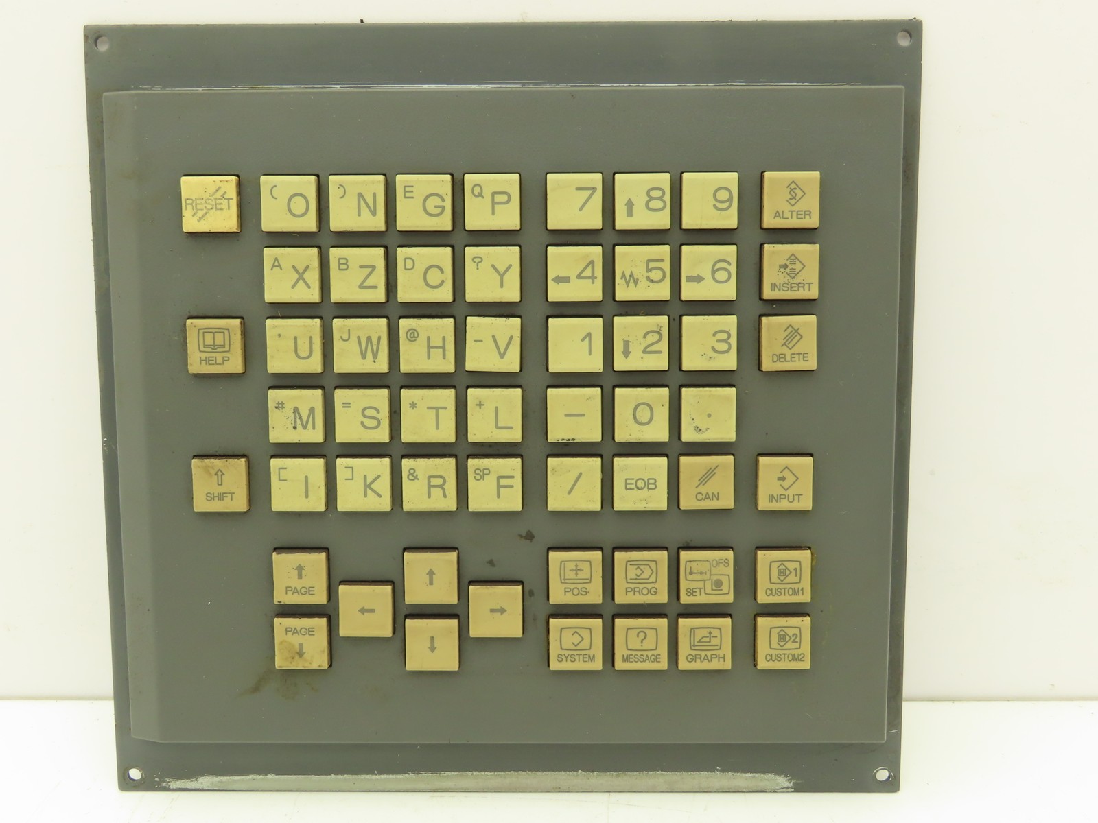 Fanuc A02B-0319-C125#TA02B-0319-C125#T HMI Operator Control Panel MDI Unit