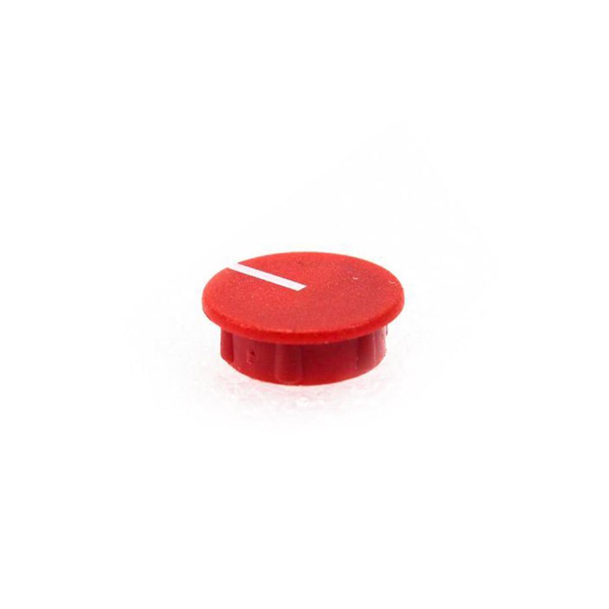 PixelGear 12mm Red Knob Cap with White Indicator Line for DBX 160 Replacement
