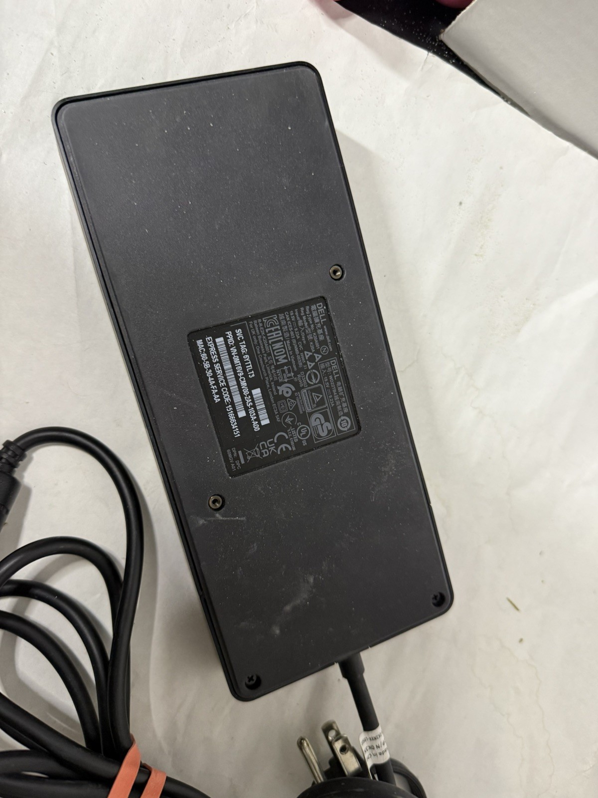 Dell Docking Station D3100 Docking Station WD19TBS K20A