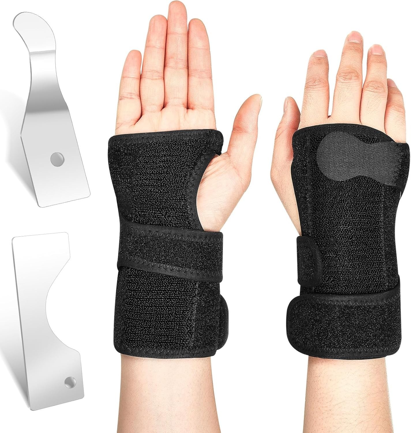 Shappy Right Hand Bowling Wrist Support Brace with Thumb Spica Splint