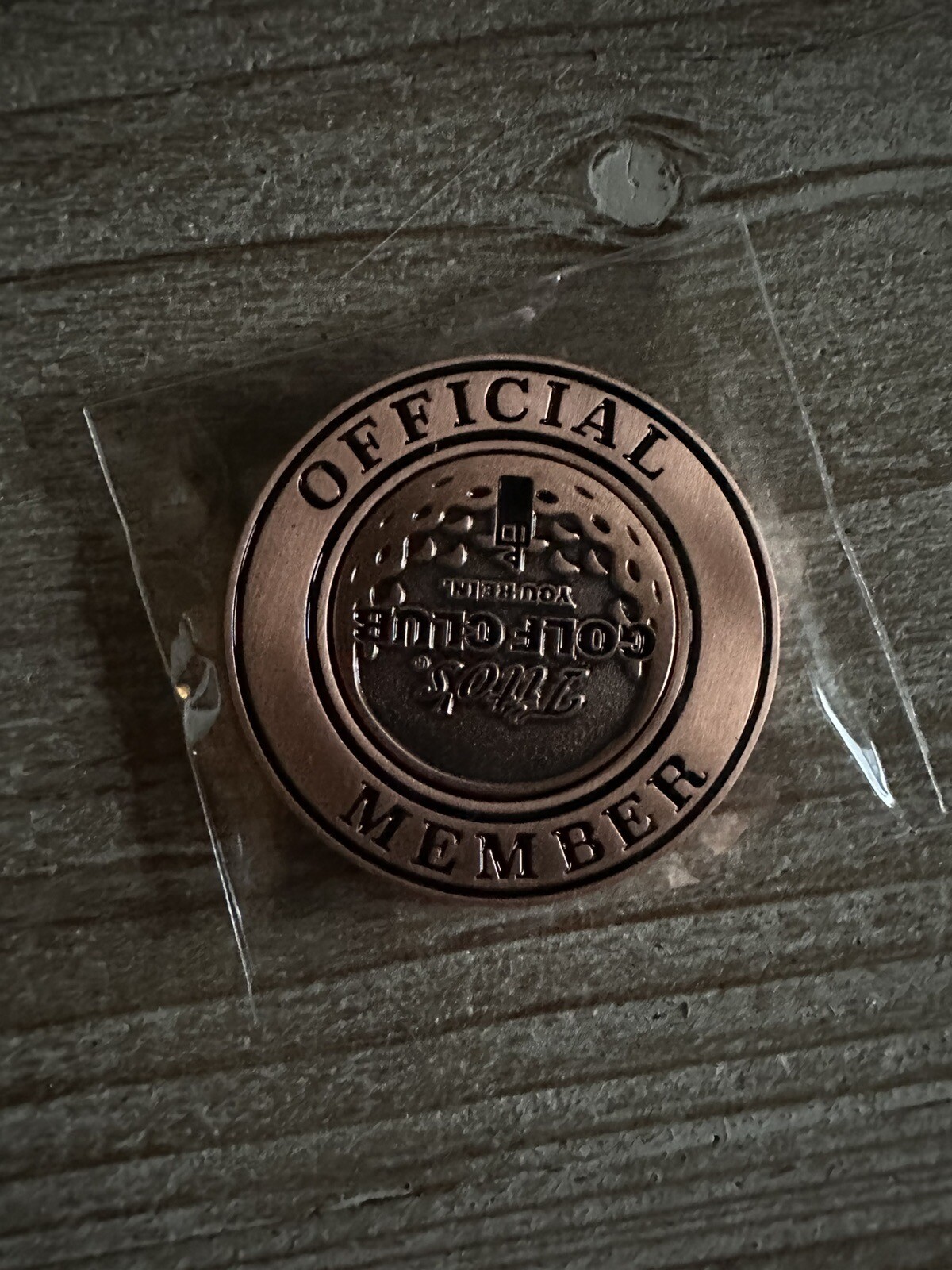 Tito's Vodka Copper Magnet Golf Ball Marker Coin Medallion Member Coin