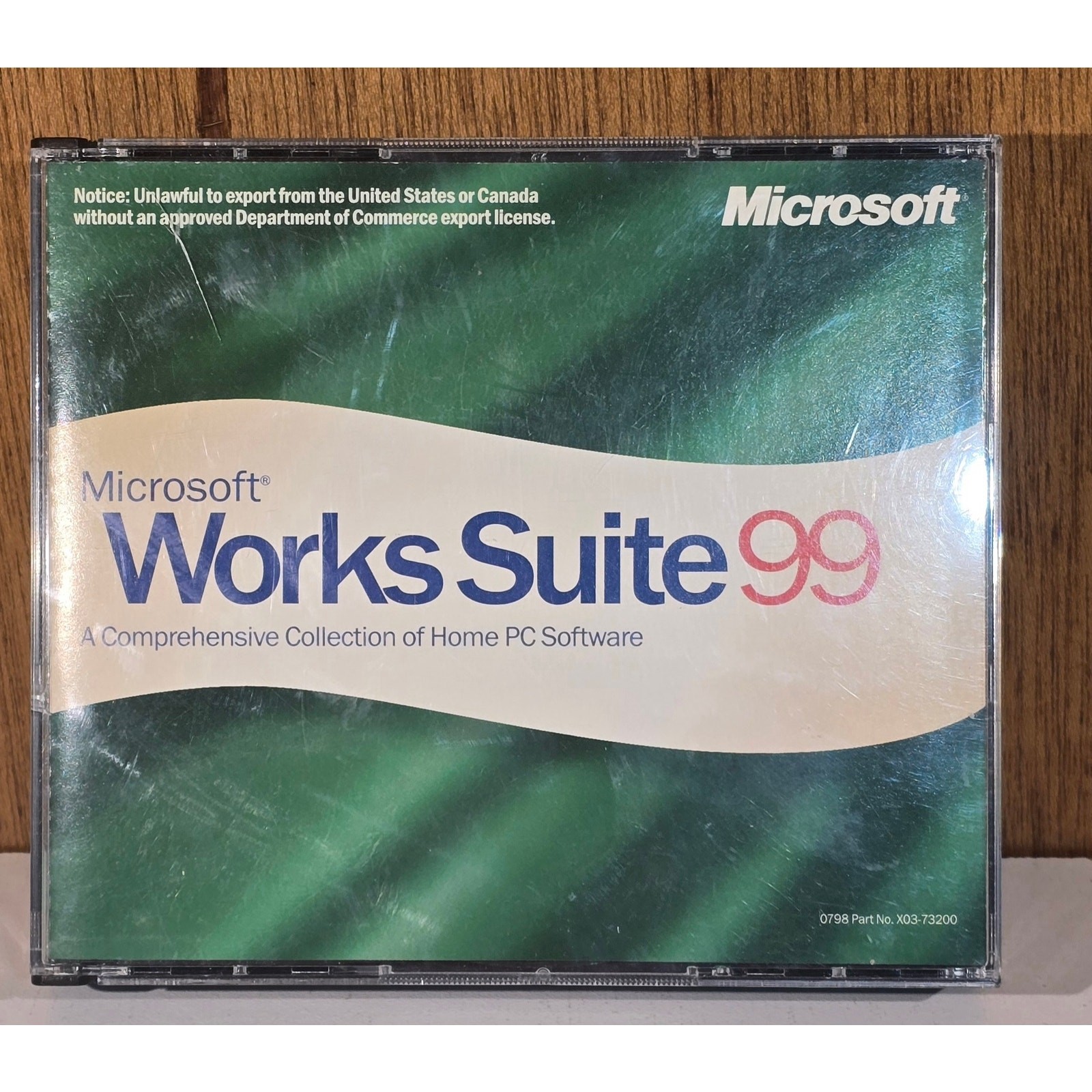 Microsoft Works Suite 99 CD-ROM & Product Key