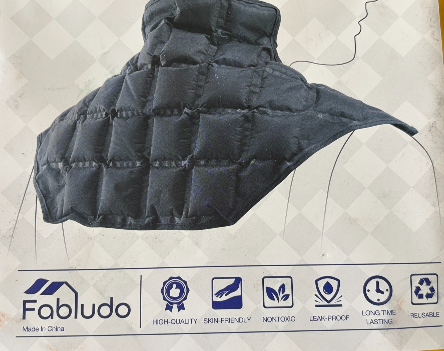 Fabludo Heat and Cold Pack for Neck and Shoulder Lightweight B4 Absorbing H20