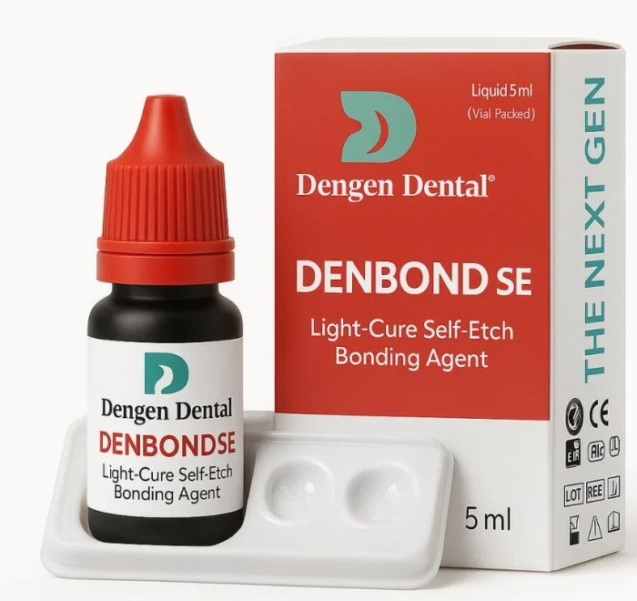 Dental DENBOND SE 7th Generation Light Cure Self Etch Bonding Agent 5ml\