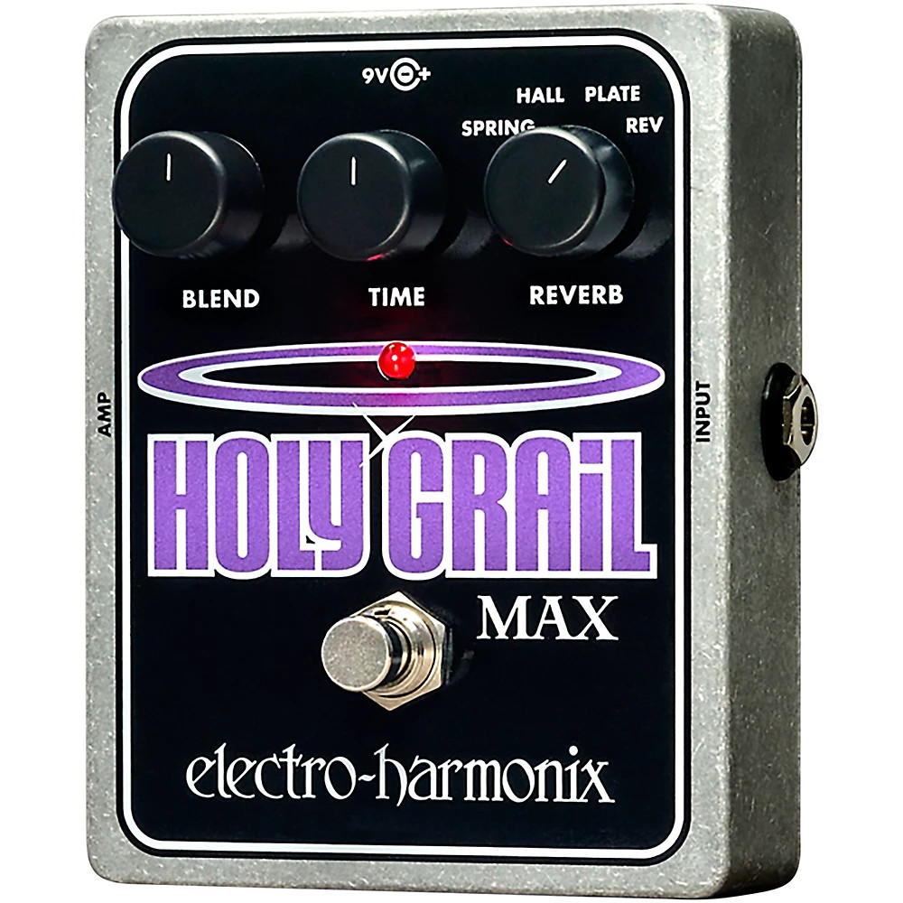 ElectroHarmonix Holy Grail Max Guitar Effects Pedal