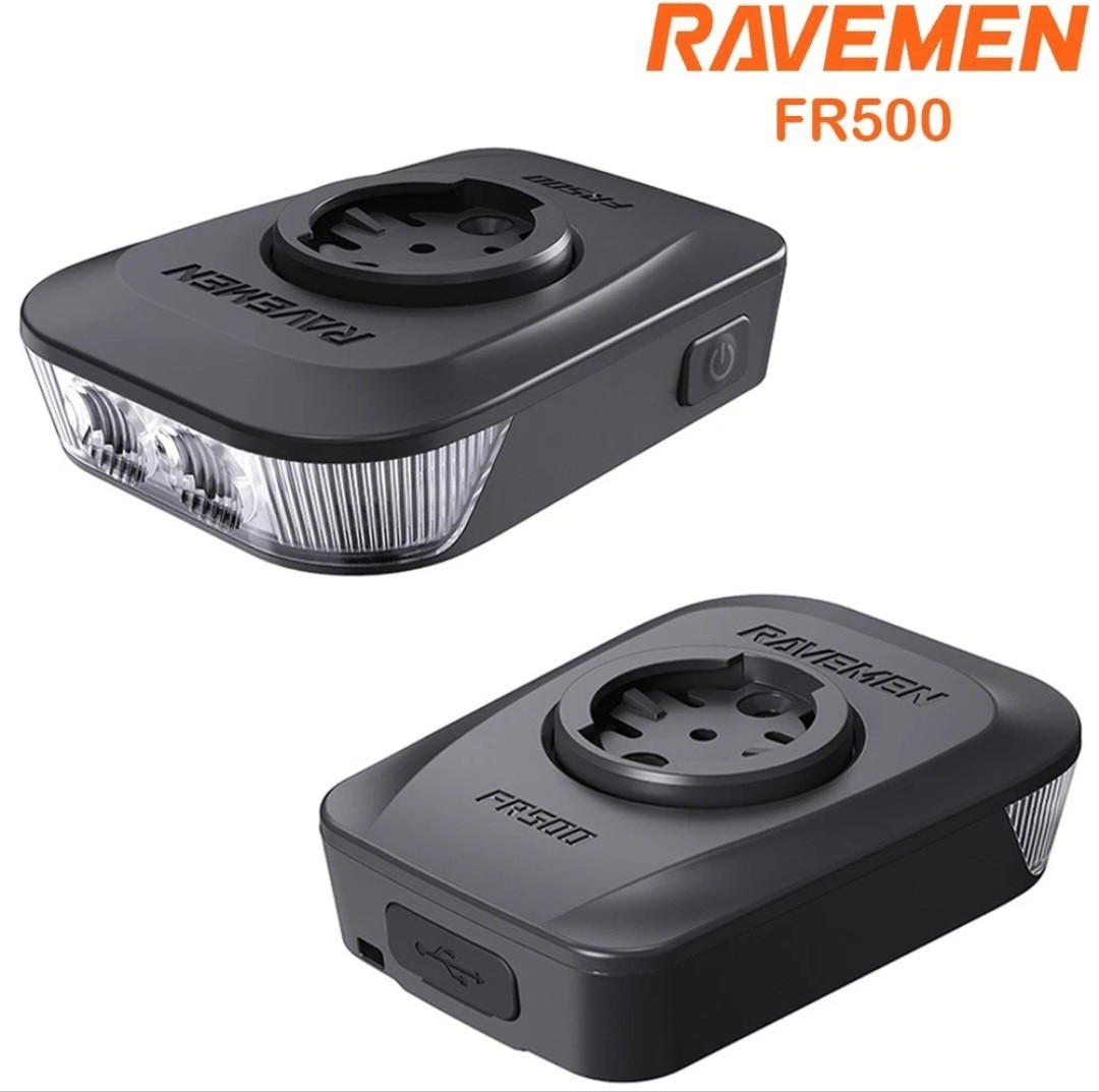 RAVEMEN FR500 Bike Head Light For Garmin