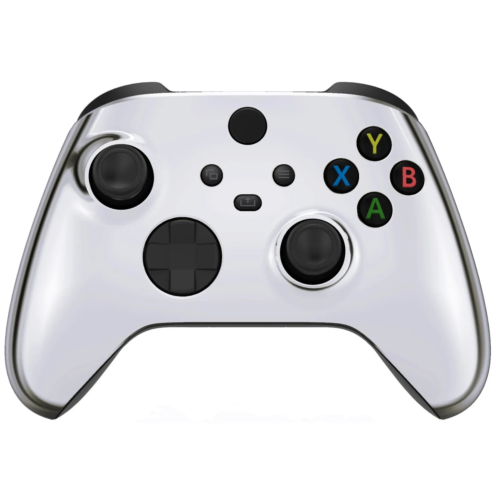Custom Microsoft Xbox Series X / S Controller - Glossy Chrome Silver