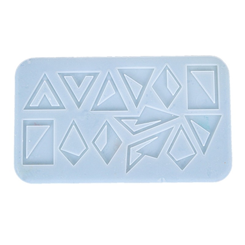 Earrings Silicone Mold Beauty Tray Molds for Home Decoration Jewelry Tool