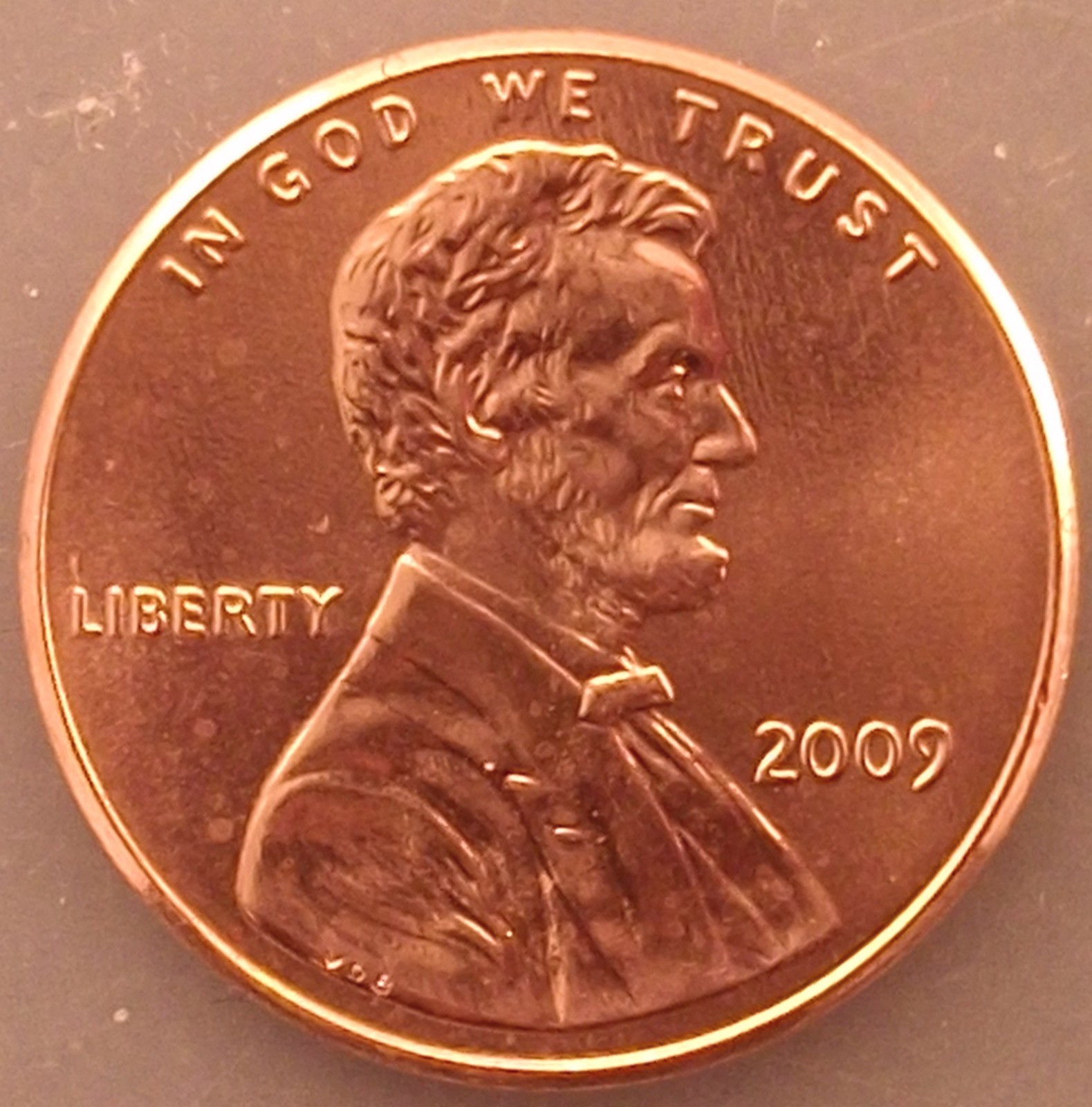 2009 Lincoln Penny 1c Professional Life Choice BU Brilliant Red Uncirculated