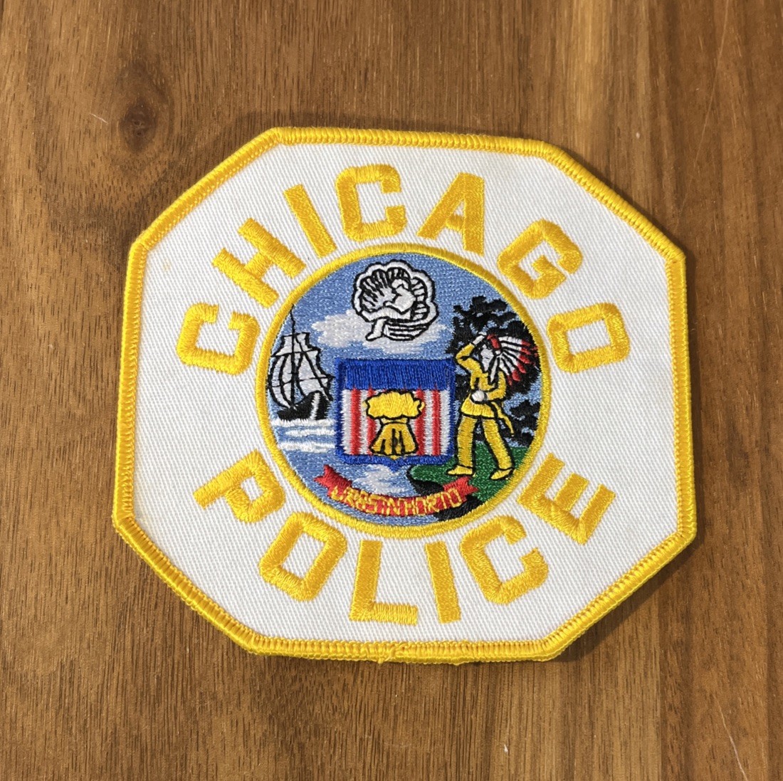 Chicago Illinois Police Shoulder Patch Supervisor Sargent, Cop