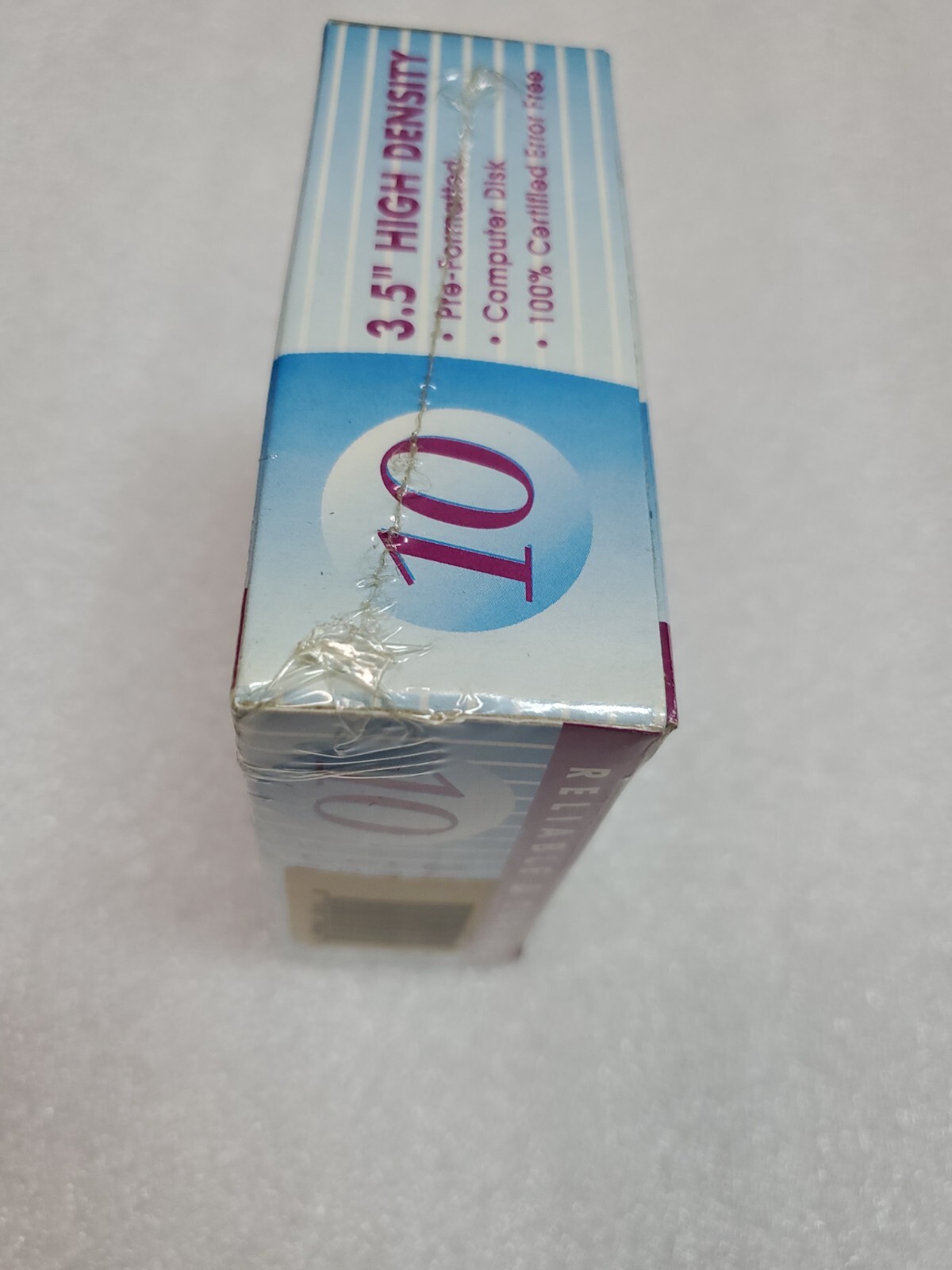 High Density 3.5" Computer Disk Pre-Formatted 10 pack NEW SEALED