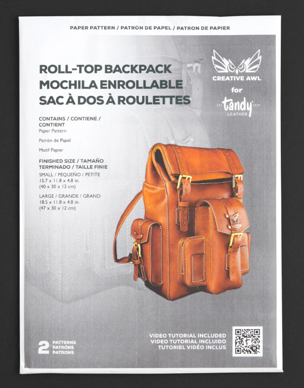 PATTERN - Roll Top Backpack