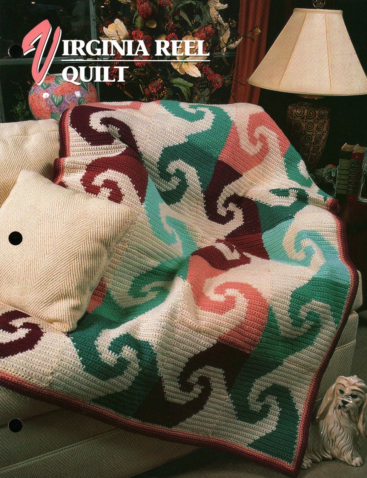 Virginia Reel Quilt | Annie's Crochet Quilt Afghan Club 311-1-01