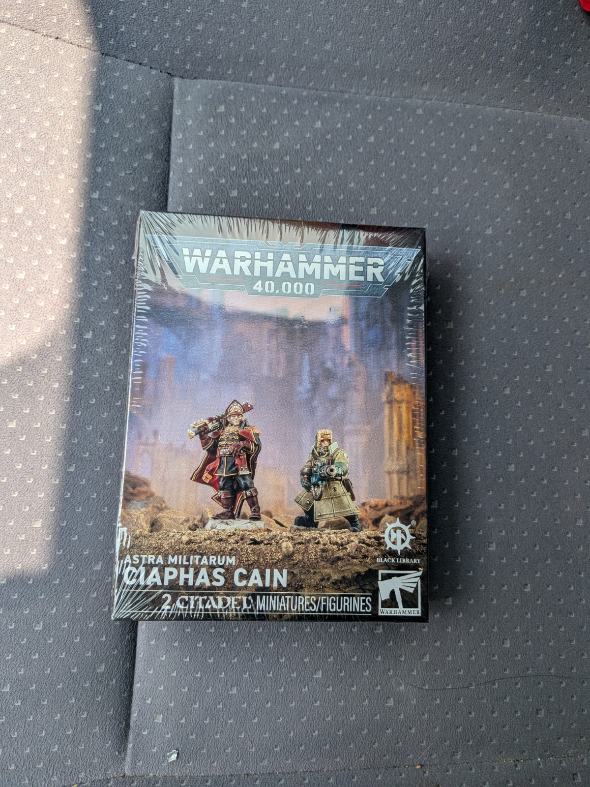 Games Workshop - Warhammer 40K - Astra Militarum - Ciaphas Cain - Brand New
