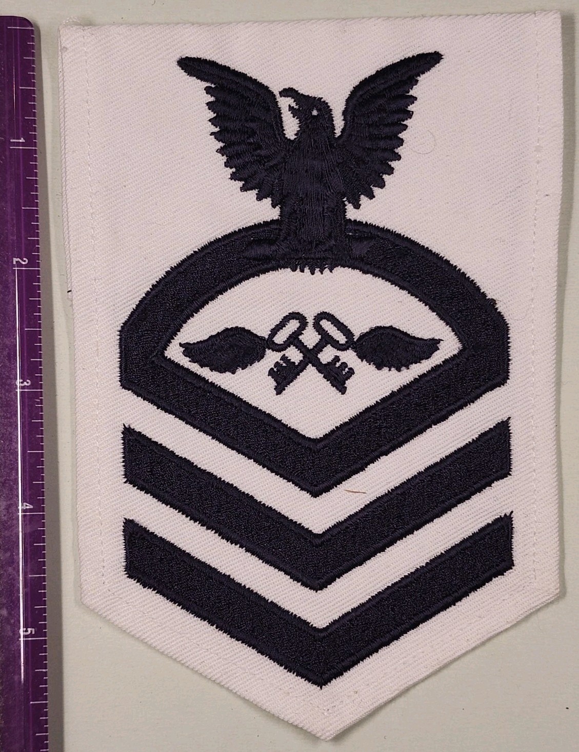 US Navy Chief Petty Officer (E-7) Aviation Storekeeper (AK) Patch