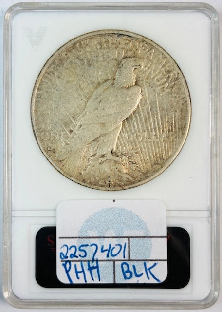 1934 S Peace Dollar ANACS VF-20