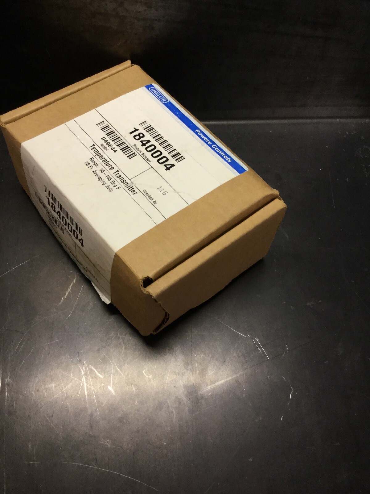 NEW, POWERS, 1840004, TEMPERATURE TRANSMITTER, RANGE IS 0 - 100 F, (18J-1)