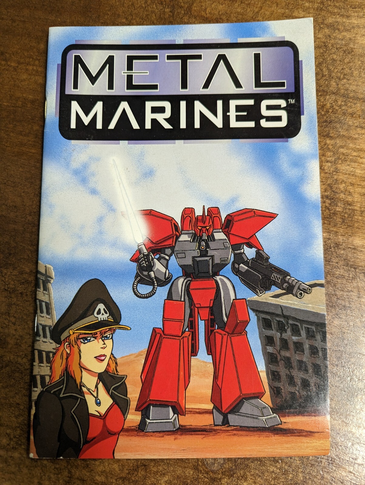 1994 Metal Marines Comic Only, No Game. Mindscape