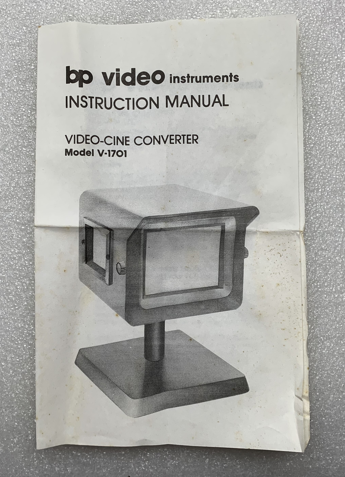 Vintage BP Electronics Video-Cine Converter Model: V-1701