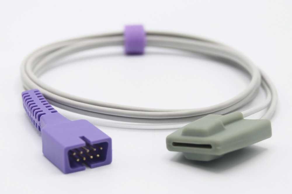 9pins reusable Pediatric Soft spo2 sensor 1m Nellcor Oximax