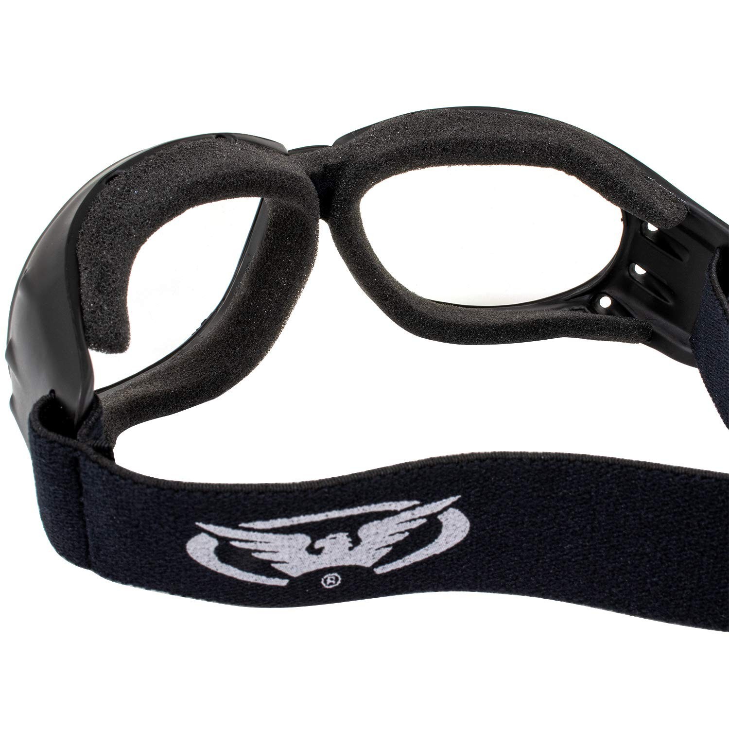 Eliminator Goggles with Micro-Fiber Pouch Clear