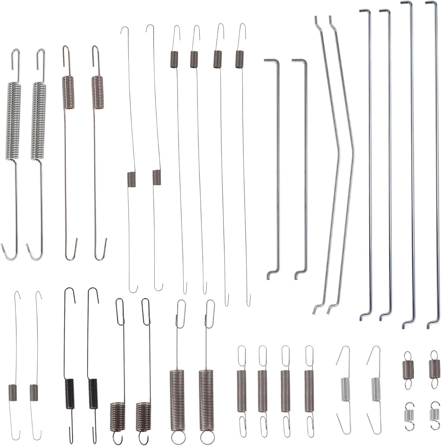 36 Pack Throttle Springs Assortment Throttle Return Springs Linkage Kit Speed...
