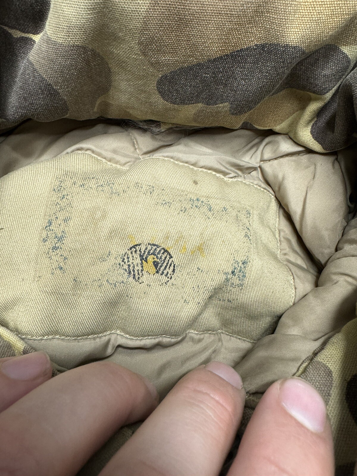Vintage Field And Stream Jacket Duck Camo