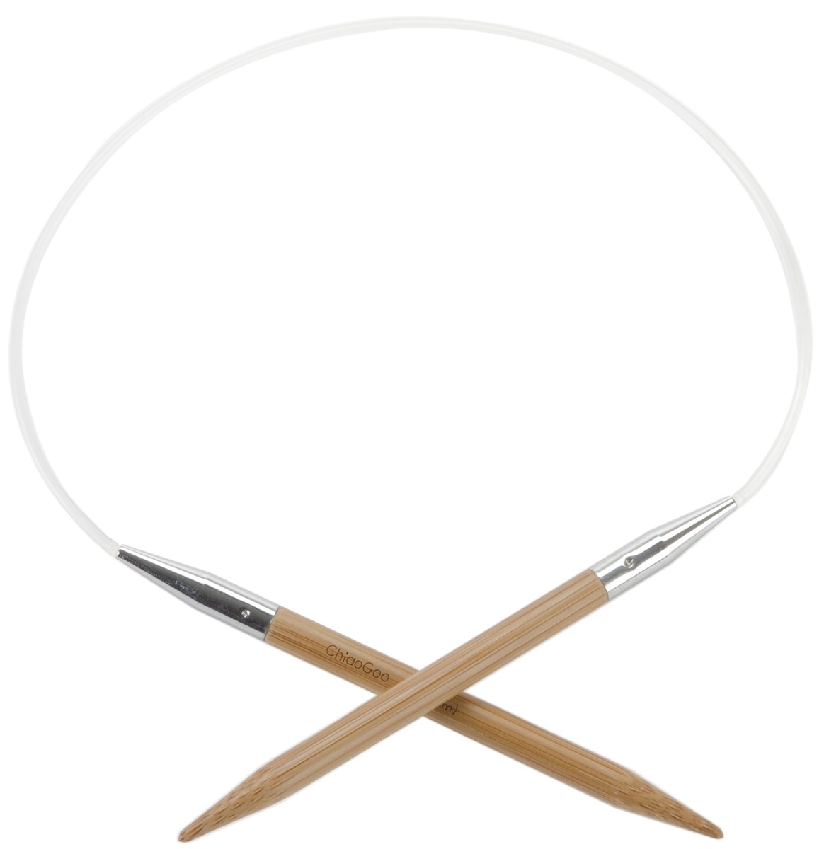 ChiaoGoo 2016-11 Bamboo Circular Knitting Needles 16"-Size 11/8mm