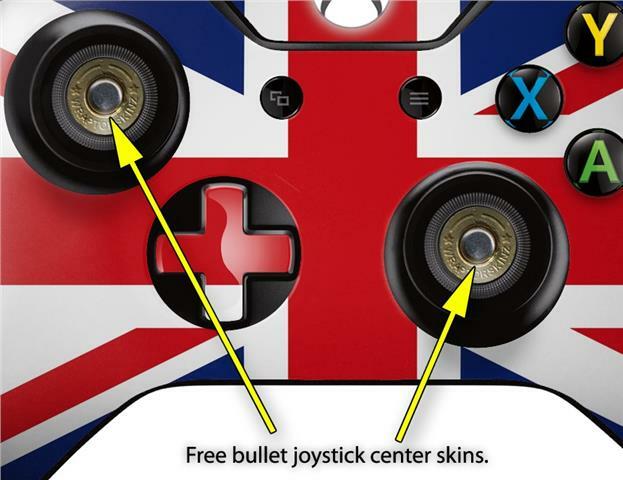Union Jack 02 Skin for XBOX One Controller
