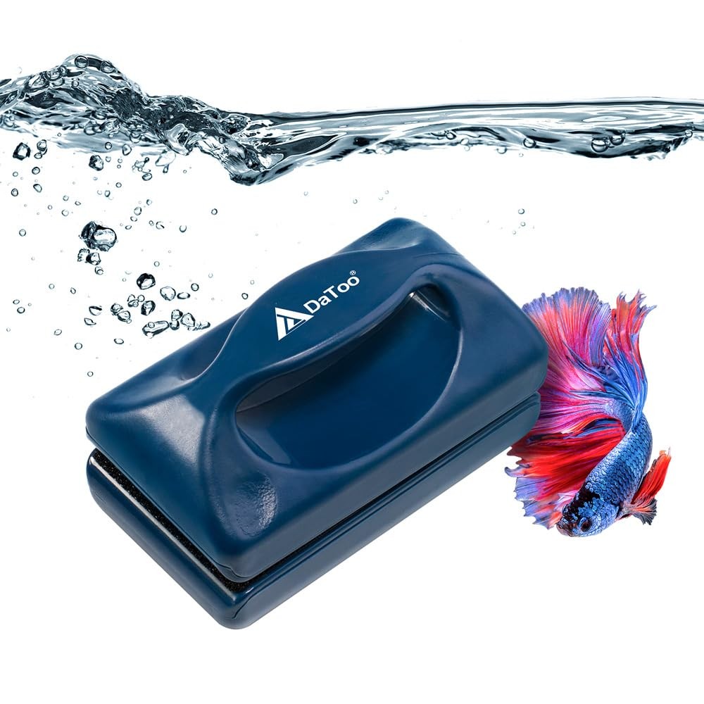 Aquarium Mini Magnetic Scrubber Scraper Small Fish Tank Cleaner Nano Glass Aq...