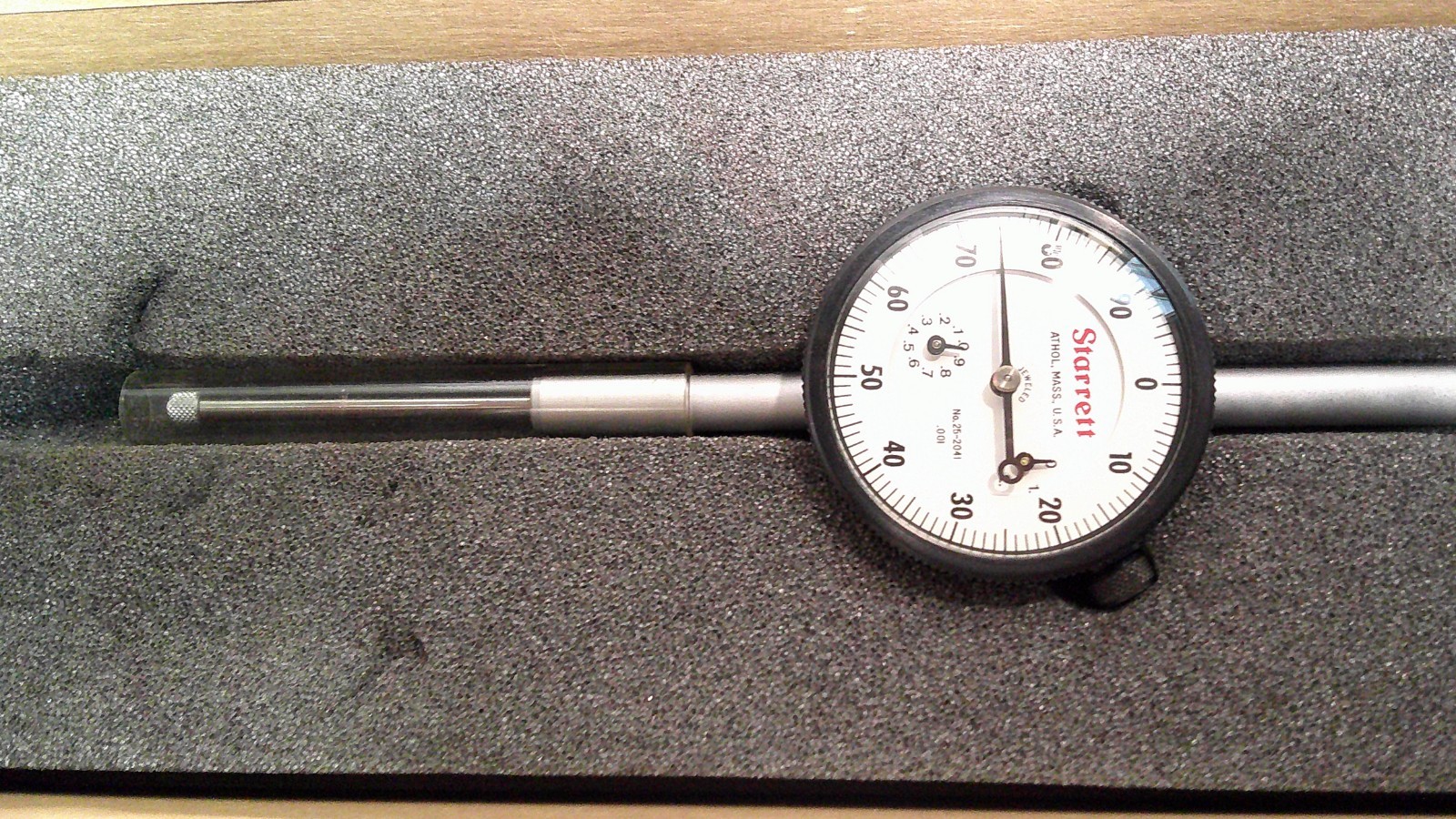 Starrett Dial Indicator - 25-2041J - Check the Pics!