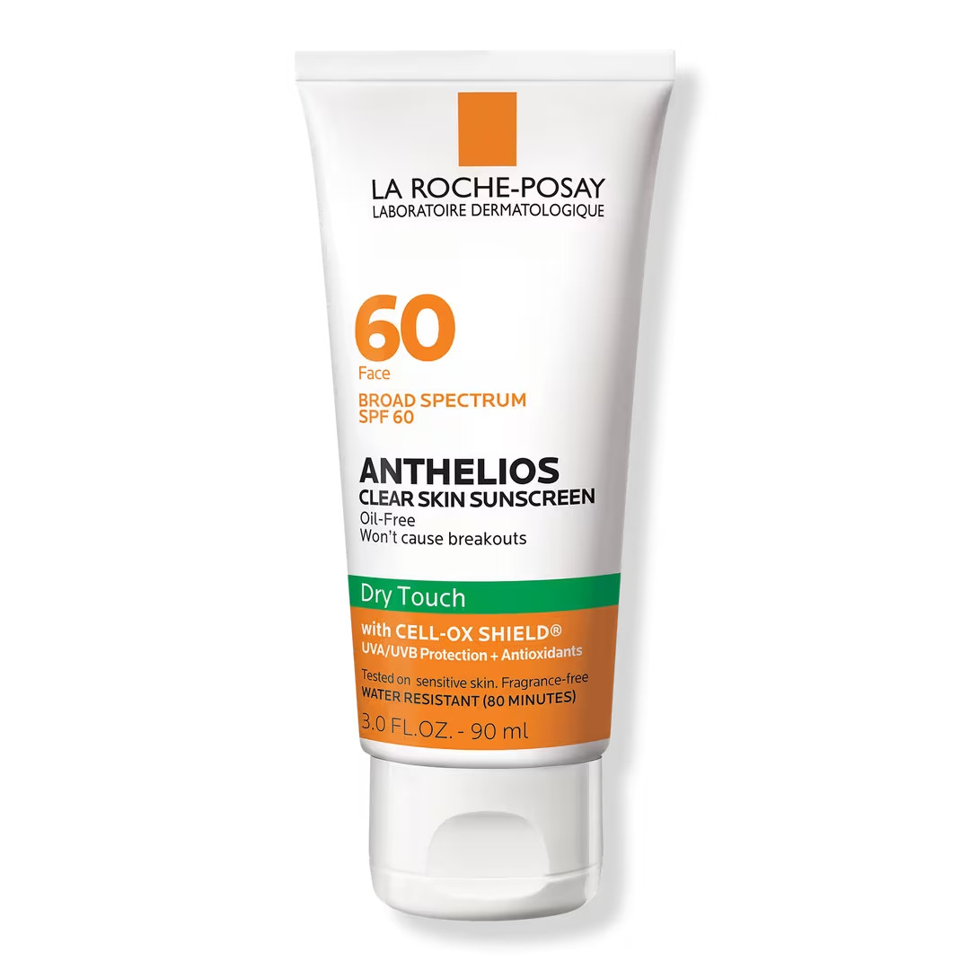 La Roche-Posay Anthelios Clear Skin SPF60 Dry Touch Sunscreen 3 Oz - New W/O Box