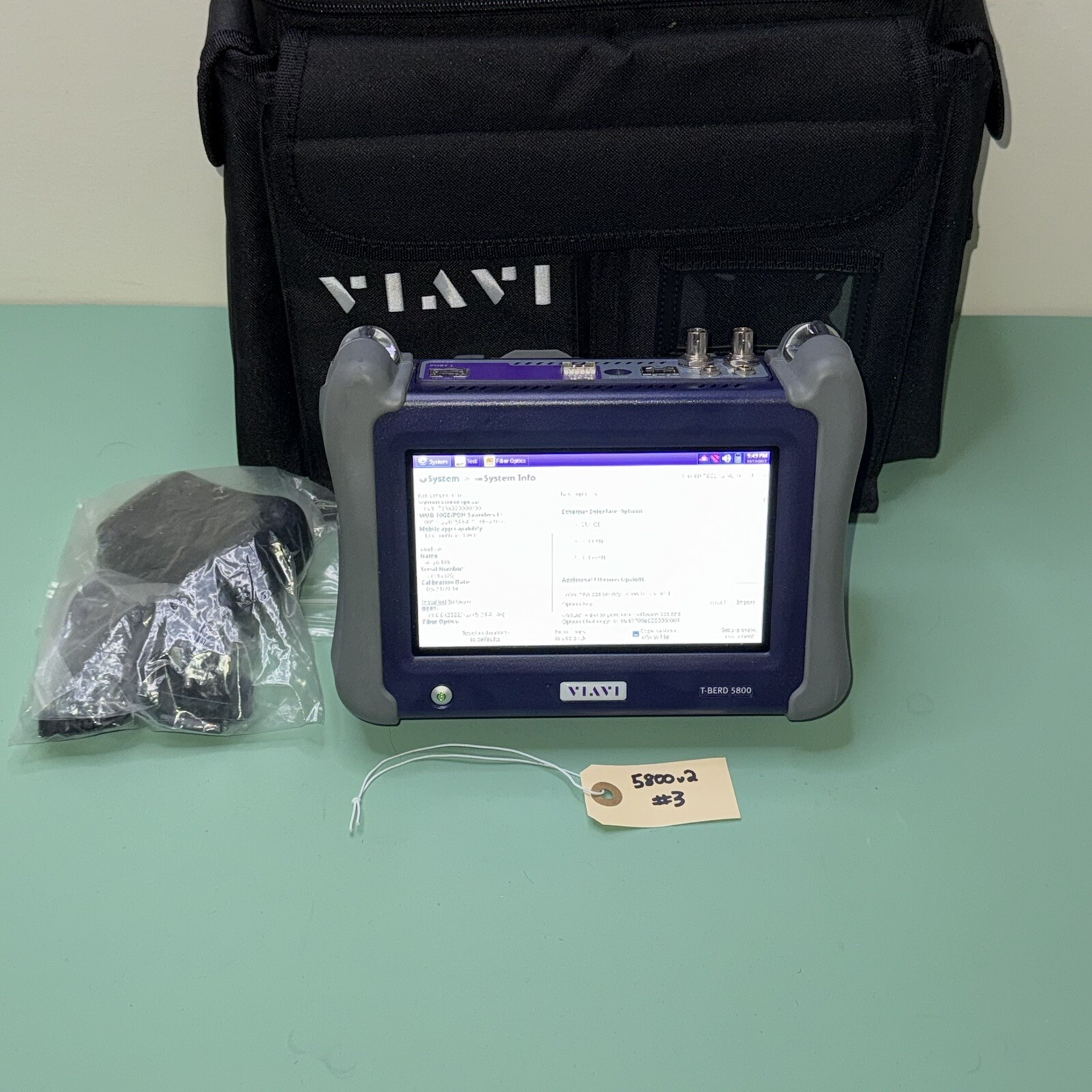 JDSU 5811P SM OTDR & 10G Network Analyzer - Viavi MTS-5800v2