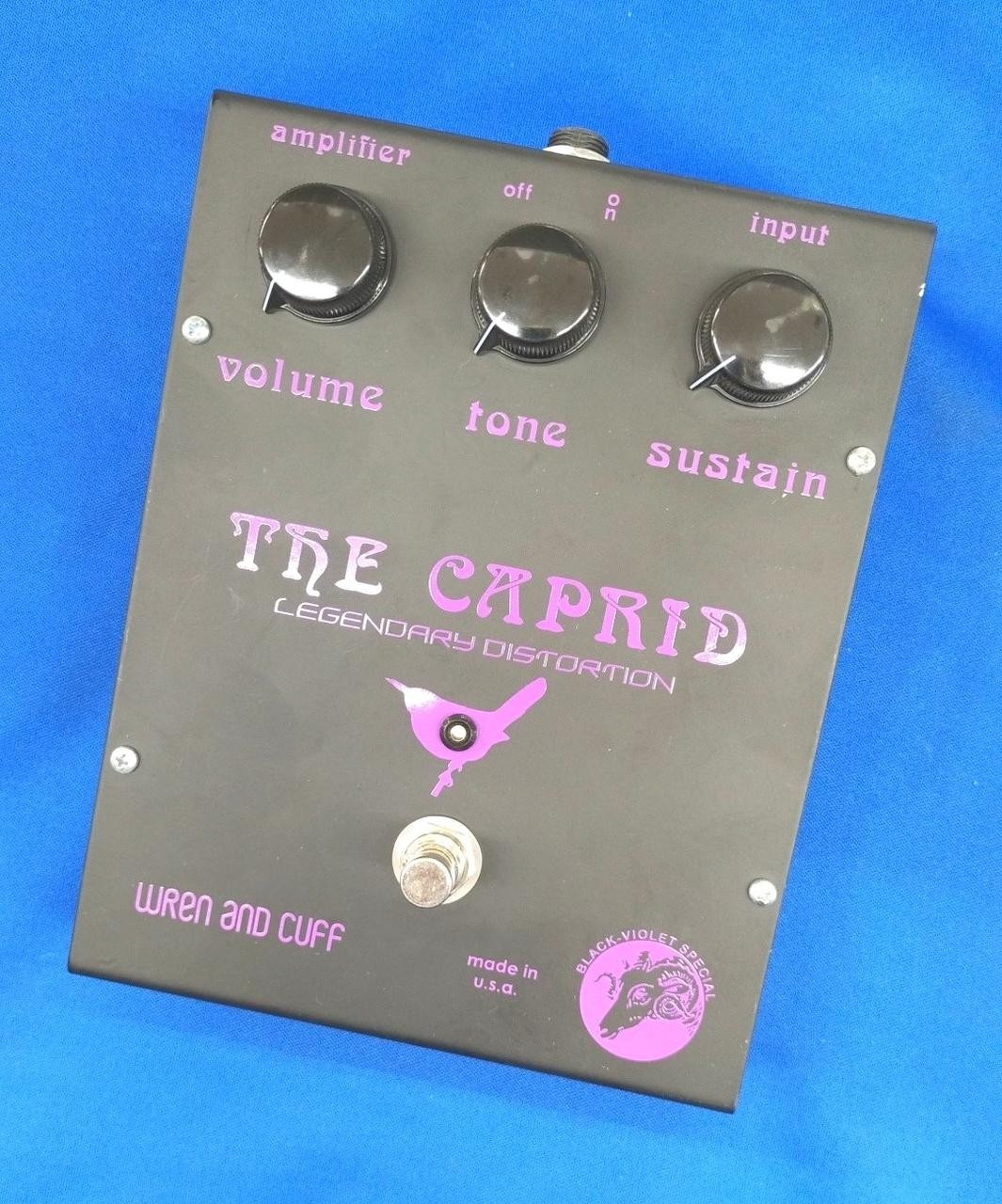 WREN AND CUFF CAPRID BLACK VIOLET SPECIAL ED Fuzz Pedal