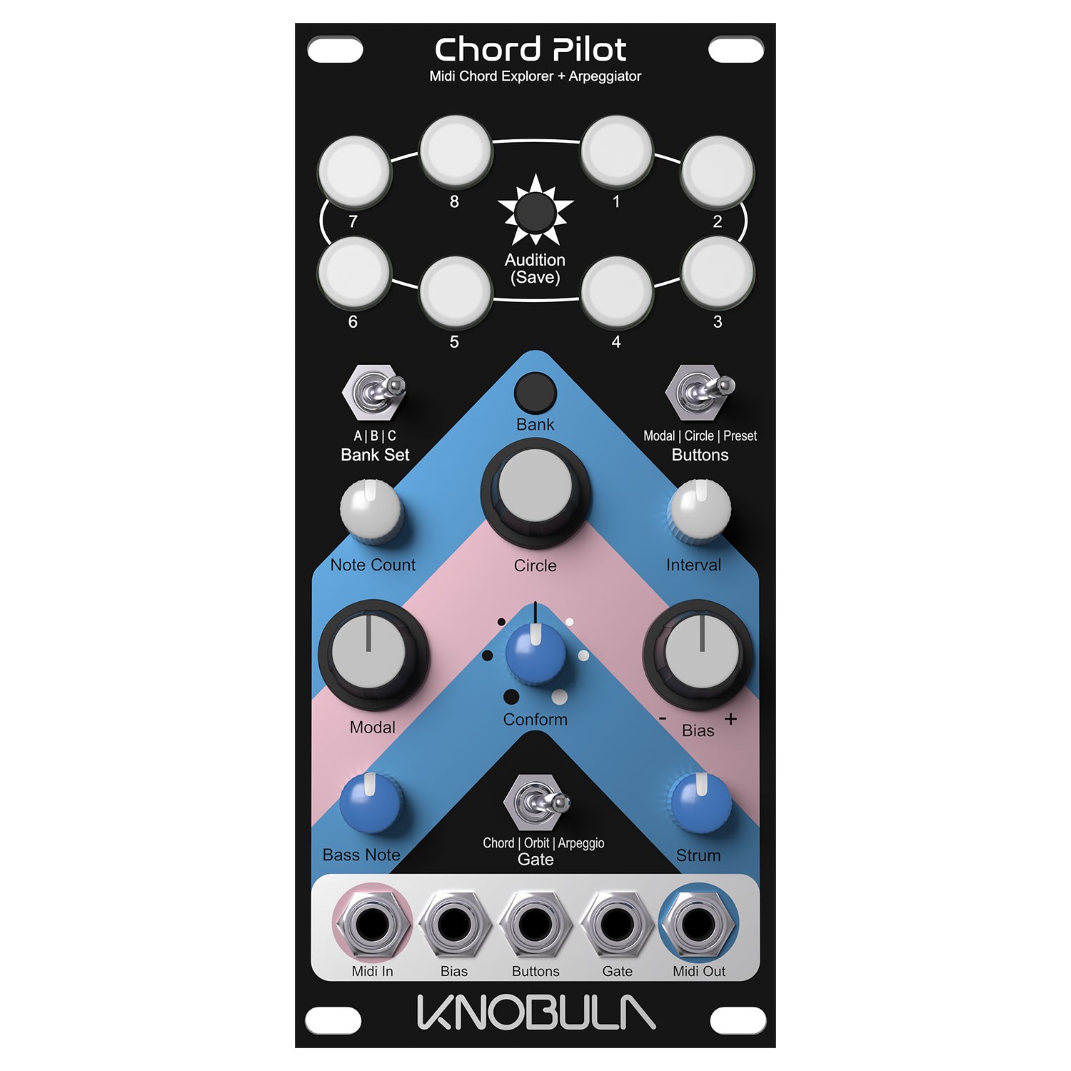 Knobula Chord Pilot MIDI Chord Generator Module (Demo Deal)