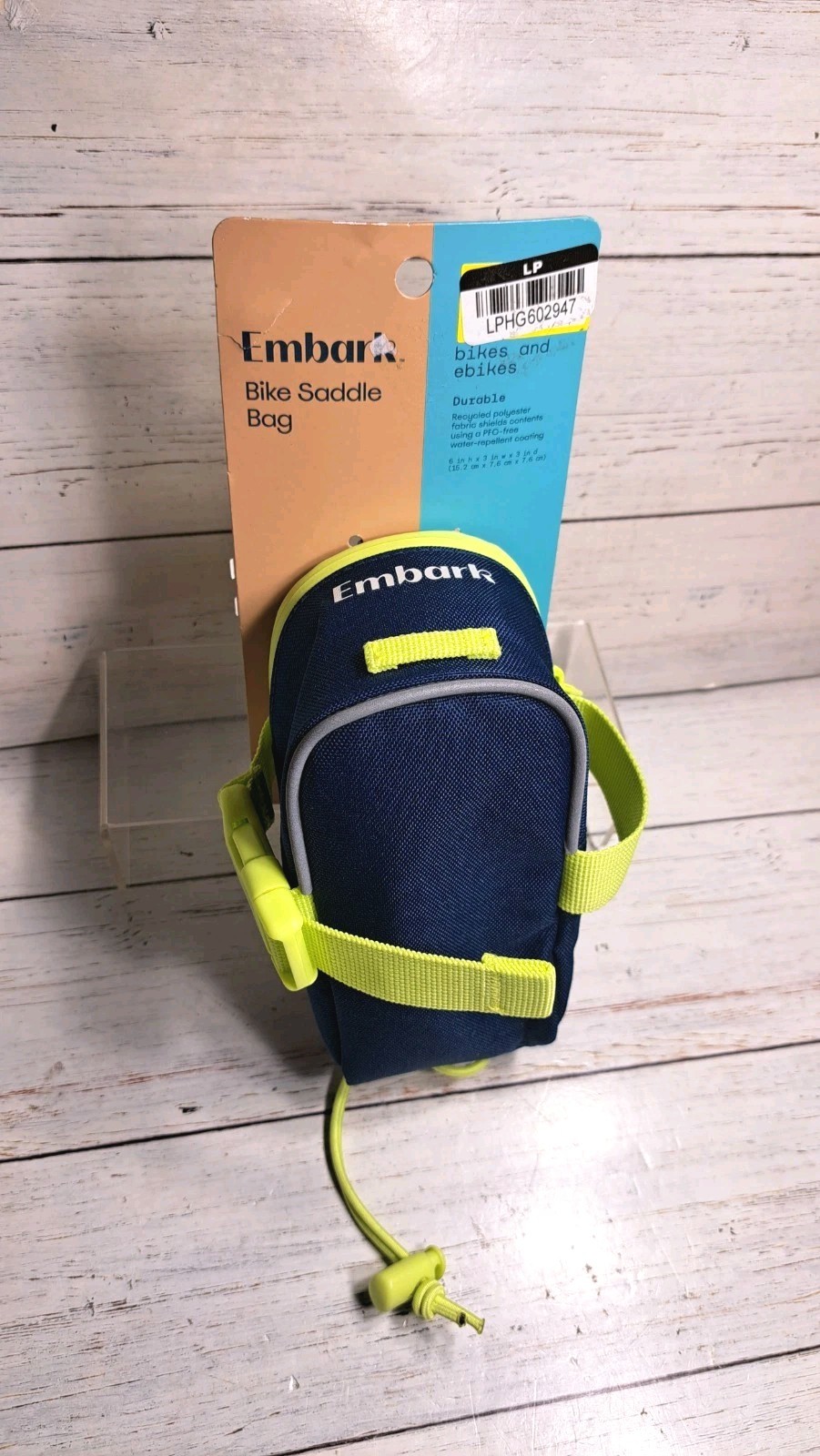 Embark Rear Saddle Bike Bag Navy Blue