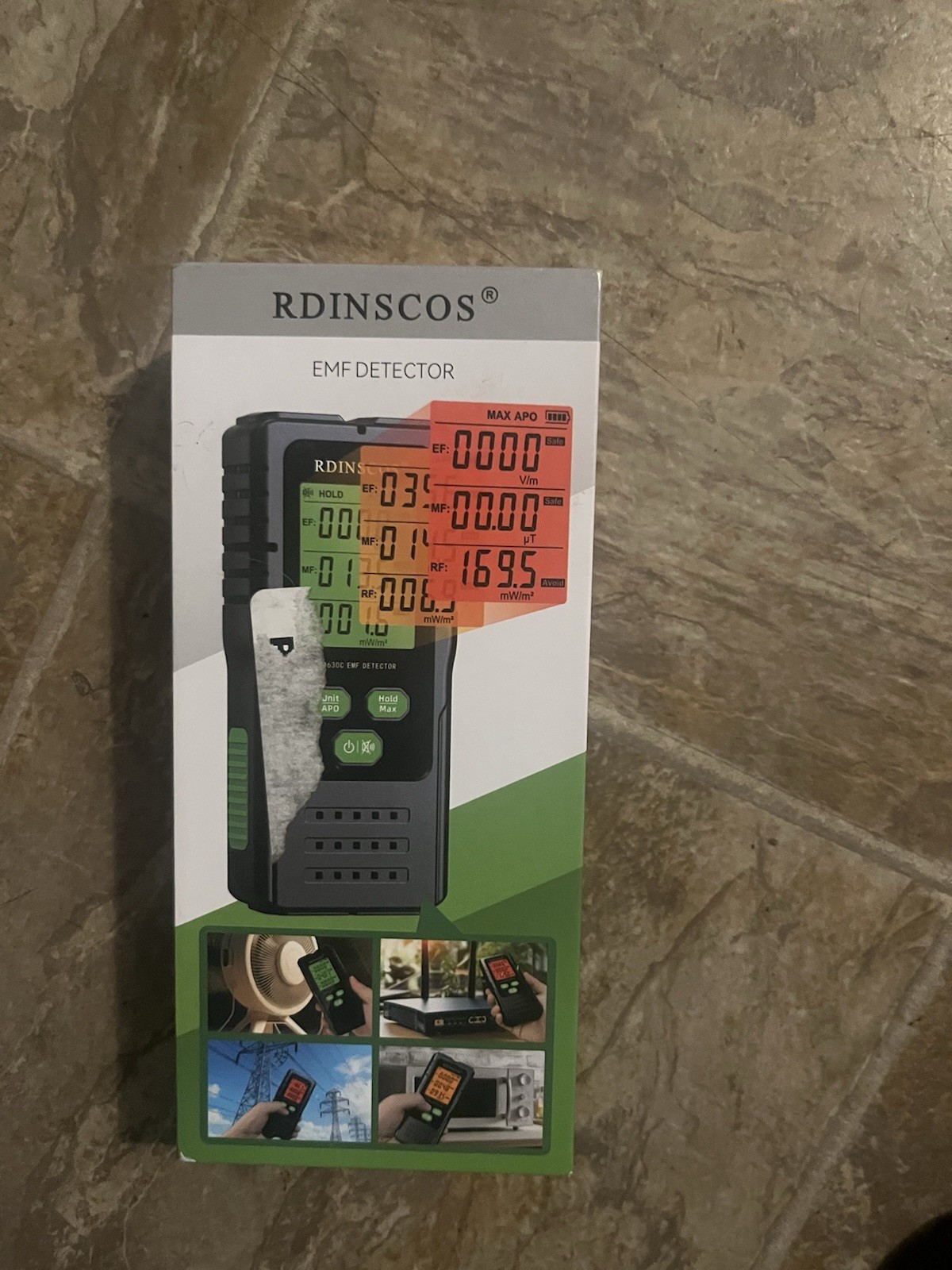 emf rf detector meter