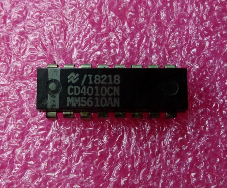 CD4010CN National Semiconductor DIP16 MM5610AN Hex Non-Inverting Buffer PDIP-16