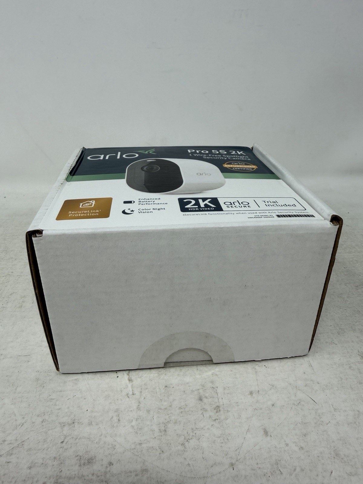 Arlo Pro 5S Add On Wireless 2K HDR Spotlight Security Camera Color Night Vision